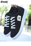 Women Canvas Sneaker Low Top Denim Sneakers Ladies Lace-Up Flat Canvas Trainers Girl Soild Board Shoes Female Sandals Women