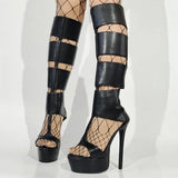 Breakj Music Festival Fashion Hot Girl Water Table With Large Size Female Cool Boots Boots