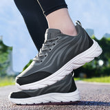 Breakj Casual Sneakers Leather Casual Men's Shoes Light Trend Soft Bottom Comfortable Breathable Casual Running Shoes