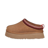 Boots With Fur Women's Rubber Shoes Rain Flat Heel Australia Plush Lolita Snow Leather Med Ladies Basic Ethnic Slipper