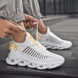 Spring Men's Casual Sneakers Men's Shoes Air Cushion Flying Mesh Fashion Trend