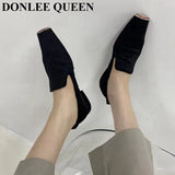 Square Toe Flats Shoes Women Slip On Loafers Comfortable Ballet Zebra Snake Pattern Shoe Big Size 35-41 Zapatillas