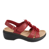 for Women's Summer 2023 Fashion Flower Round Toe Sandals Women Platform Wedge Sandals Women Roman Comfort