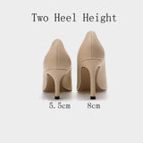 Size 34-40 Women Pumps Sexy Pointed Toe High Heels Shoes For Women Elegant Party Heeled Footwear Classic Fashion