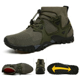 Breakj New Four-Season High-Size Outdoor Couples Outdoor Hiking Flying Shoes Hiking Shoes Hiking Shoes Men's T-Walking