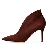 Women's Five-Color Ultra-High Heel Pointed Ankle Boots Spring And Autumn Chengdu Large Size Women's