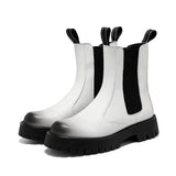 Breakj Size Martens 45 46 Joker British Wind Chelsea Smoke Boots Winter Tooling Leather Boots