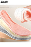 Sweat Absorption Plush Insole for Women Insoles Memory Foam Warm Insoles Sport Support Insert Feet Shoe