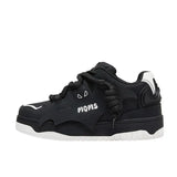 Breakj Shoes Cool Bat Small Black Shoes Youth Casual Bread Shoes Low-Top Shoes Trendy Shoes Men's Shoes Men's Shoes Men's Shoes Men's And Women's