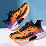Breakj New Hollow Popcorn Soft-Soled Running Shoes Men's Training High-Ball Shock-Absorbing Breathable