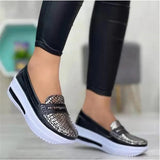 Women's New Flats 2022 Summer Shallow Ladies Slip On Casual Vulcanized Shoes 35-43 Large-Sized Female Home Office