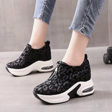 Women's Sneakers With Platform Womens Shoes Casual Woman Wedge Basket 2023 shoes Tennis Female Thick Woman's autumn