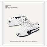 Breakj Shoes Summer Net Cloth Panda Embroidery Small White Shoes Derain Shoes Men And Women The Same Couple Casual Board Shoes Men's