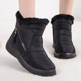 Warm Women Boots Classic Snow Boots For Women New Winter Shoes Women Waterproof Fabric Ankle Botas Mujer Female