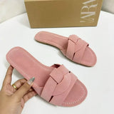 Breakj Home 2025 New Wearing Sandals Women's Fashion Leather