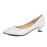 Breakj Early Spring New Fashion Singles Women's Sharp Finger Heel Heel Women's Shoes Breathable Commuter Women's Shoes Work Shoes 34