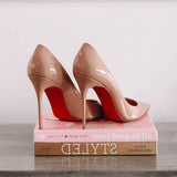 Breakj Version Of Princess Shoes 2025 Spring New Pointed Leather Fine Heel High Heels Light Mouth Small Single Shoes Red Wedding
