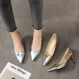 Breakj Women's Shoes In The Autumn Of 2023 New Pointed High-Heeled Shoes Women's Fashion Fine Heel Single