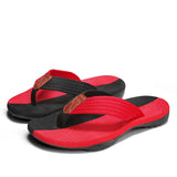 Summer Men Flip Flops Beach Sandals Anti-slip High Quality Men Shoes Trendy Men Beach Slipper Big Size