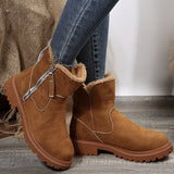 Breakj Snow Boots Women's 2025 Winter New Velvet Women's Shoes To Keep Warm