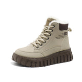 Breakj Boots Women's Winter New High Help Warm Women's Boots Platform Comfortable And Light Inside The Velvet Women's Shoes