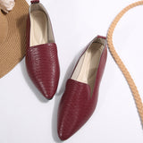 Breakj Wind Small Leather Shoes 2025 Spring And Summer New Leisure Flat Bean Shoes Net Red Light Mouth