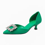 New Cat With Low Heel Sandals Women's Versatile Stylish Fairy Simple Single