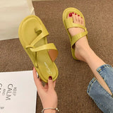 New Women's High Heels Sandals Open Toe Summer Solid Soft Comfortable Casual Comfortable Solid Color Women's