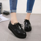 Spring New Style Chaojiahara Thick-Soled Pastry Shoes Magazine British Retro Style Single Shoes Women's