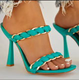2022 NEW Sandals Women Shoes Solid Color Comfortable Flip-Flops босоножки женские Designer Flat Slippers Open Toe Luxury