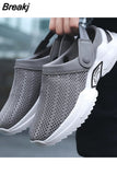 Men Women Summer Sandal Mesh Mules Breathable Padded Beach Flip Flops Shoes Solid Flat Bath Slippers Outside Mens
