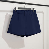 Breakj Spring And Summer Shorts Female Autumn Summer 2024 New High Waist Khaki Boot Pants Are Versatile With A Thin Korean Version Of Wide Leg