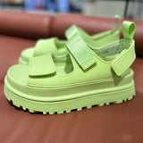Breakj Spring And Summer New Magic Sticky Cake Thick Bottom To Increase The High Light And Comfortable One-Word Leisure