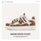 Breakj Shoes Destroy Aesthetic Series Street Bread Shoes Men's Shoes Trend Low-Top Shoes Trend Shoes Couple