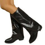 Breakj Pointed Thick And Folded Fashion Boots Femininity Maillard Comfortable Sleeves Thin Women's