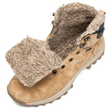 Breakj High-Top Snow Boots Cotton Shoes Winter Plus Velvet Warm Men's Leisure Outdoor Hiking Leisure