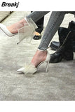Asymmetric Grosgrain Mesh Bow Women Pumps Pointed Toe Wedding Dress Ladies Shoes Averly 100 High Heels Gladiator