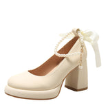 Breakj Jane High Heels Spring And Autumn Small 2024 Spring New Design Sense Small French Temperament Single Shoes Small Fragrant