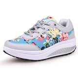 Women Shoes 2018 Fashion Sneakers Women Basket Femme Comfortable Wedges Sneakers chaussure femme Women Vulcanize