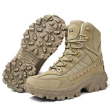 Breakj Seasons Military Boots Special Forces Climbing Boots Outdoor Waterproof High-Top Desert Boots Tactical Boots Large Size Military Shoes Men's