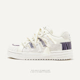 Breakj Shoes Destroy The Aesthetic Design Small White Shoes Bread Shoes Trend Casual Couple Shoes Men's And Women's