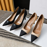 Size 34-40 Women Pumps Sexy Pointed Toe High Heels Shoes For Women Elegant Party Heeled Footwear Classic Fashion