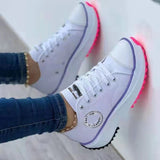 Breakj 2025 New Low-Top Single Shoes Women's Thick-Sed Canvas Shoes With Loose Cream Soles In Front Of The Large Women's