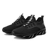 Breakj Men's Shoes Junior Outdoor Running Shoes Low Casual Shoes Fly Weave Fish Scale Net Cloth Breathable