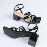 Breakj Sexy Garter Niche Temperament Sandals Women's Shoes Commuting To The