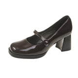 Breakj And Summer 2025 New French Retro Niche Design Fashion With Square Head High With Mary Jane Single
