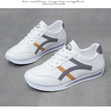 Breakj White Students Sports Leisure Flat Shoes Large Size Small White Shoes Women 2025 New Spring Breathable