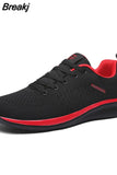 Men Sneakers Spring Autumn Mesh Breathable Casual Running Shoes Flat Fashion Training Hiking Shoes Zapatillas