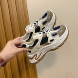 Sneakers Women New Fashion Platform Shoes Basket Femme Vulcanize Shoes Womens Casual Krassovki Female Trainers Dad