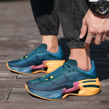 Breakj New High School Students Running Shoes Ultra Light Shock Professional Running Shoes Men Breathable Student Sports Shoes